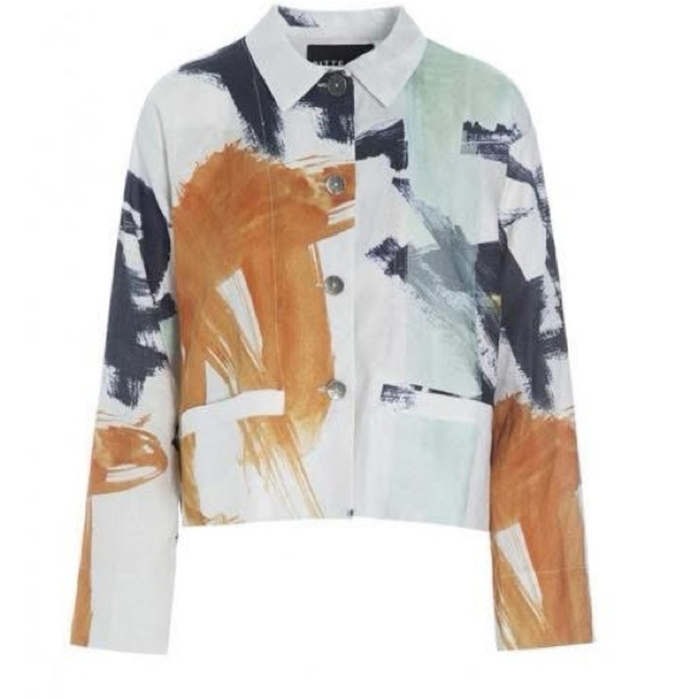Bitte Kai Rand Abstract Button Down Jacket - image 2